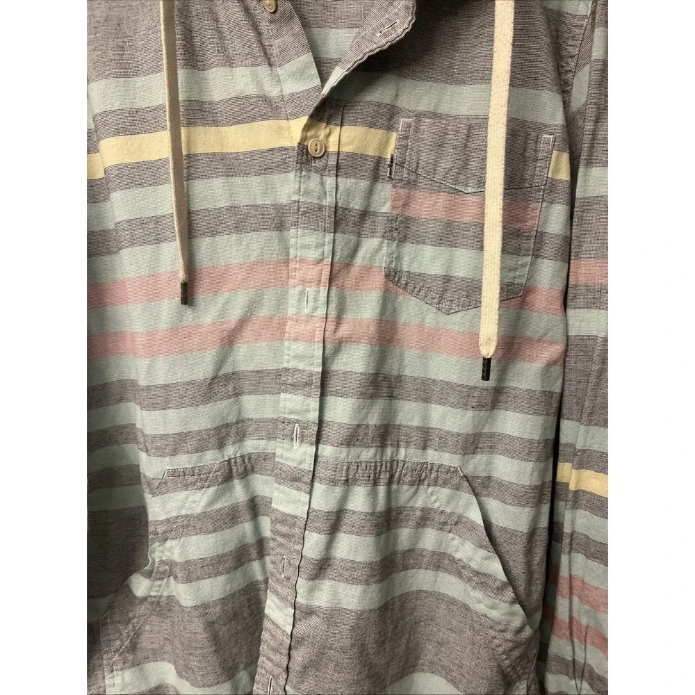 Levi's Men's Vintage Button-Up Shirt Multi Colored Long Sleeve Size Md Surfer
